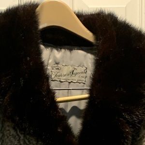 Real fur coat barely used